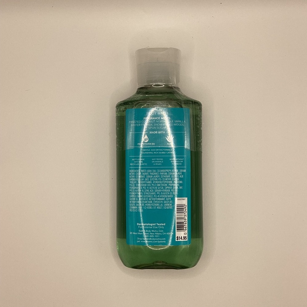 Bath & Body Works Frosted Coconut Snowball Body Wash 10 fl oz New - Picture 2 of 2